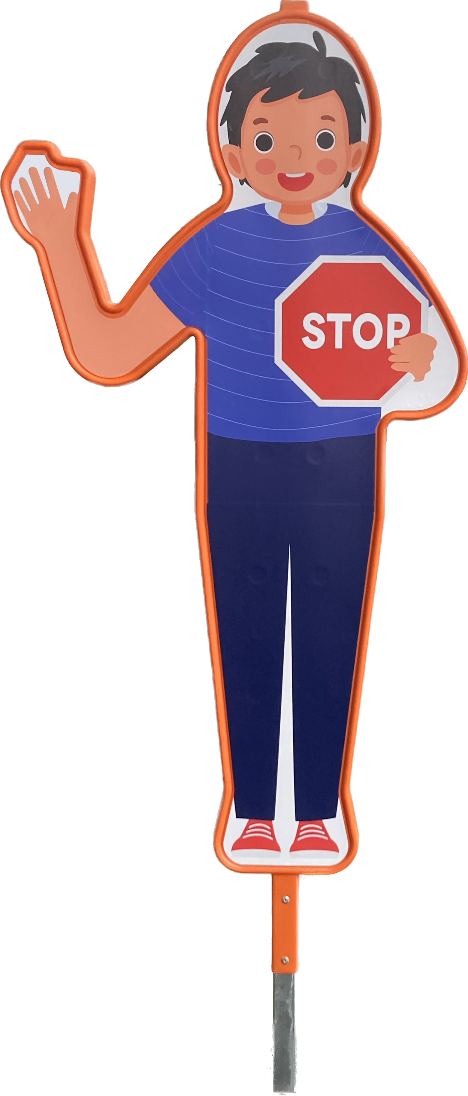 Traffic signal character