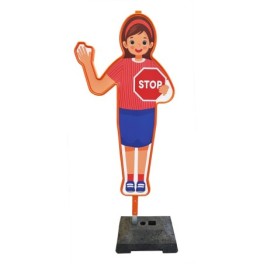 Traffic signal character