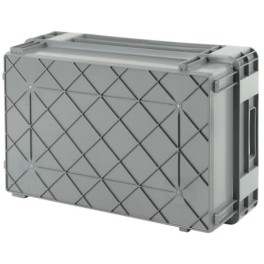 Stackable and nestable bin