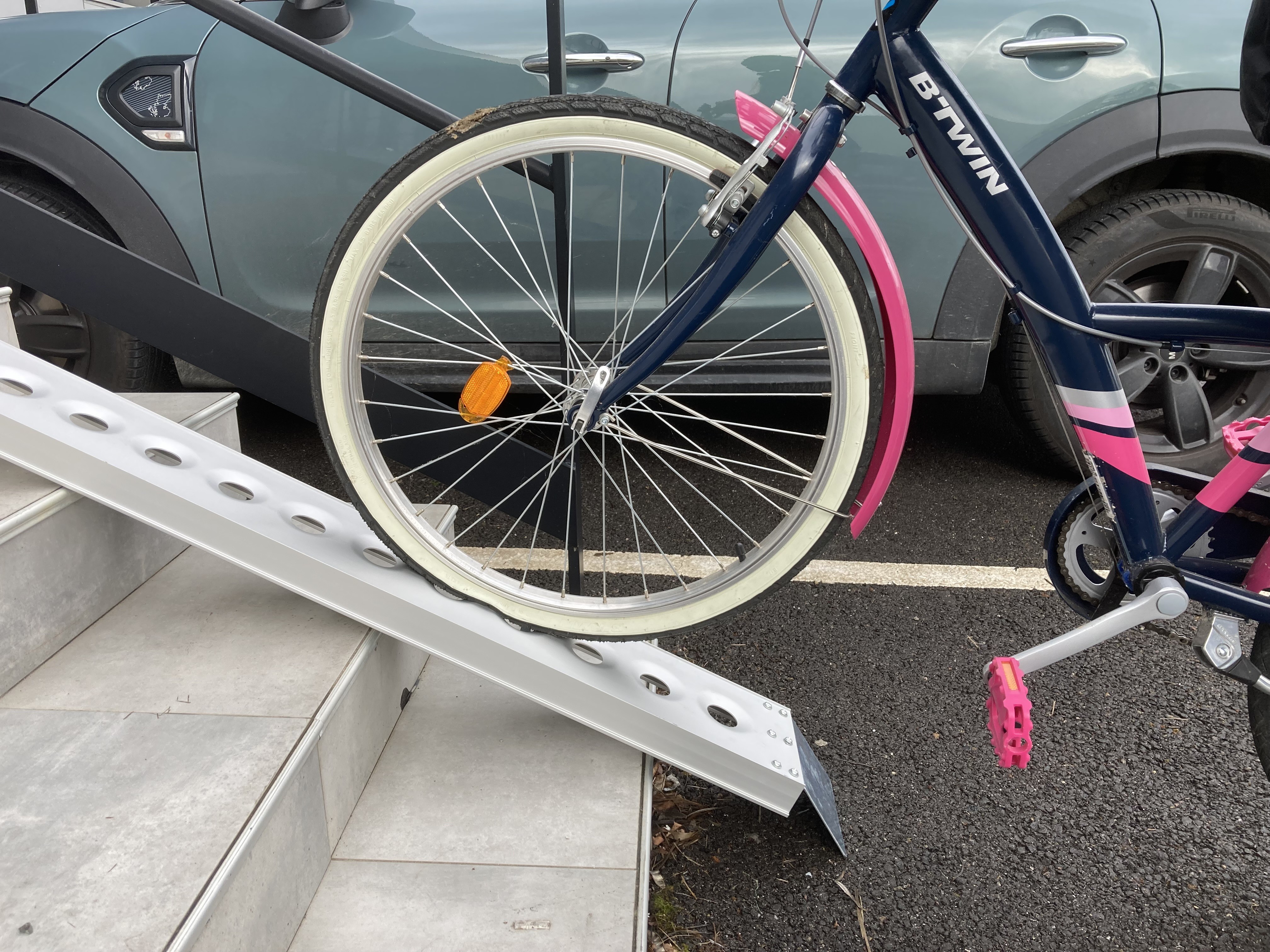 Rampe pour cycles