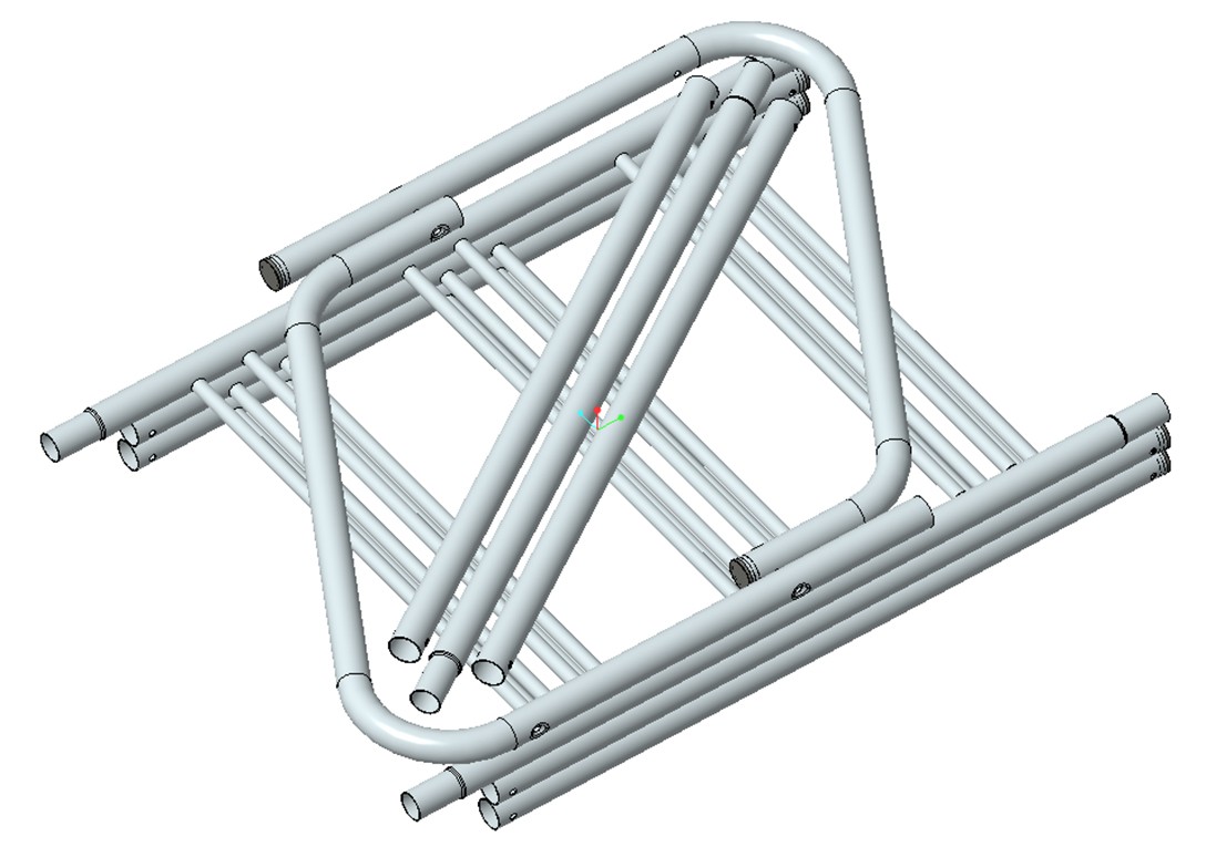 Rack à vélo mobile