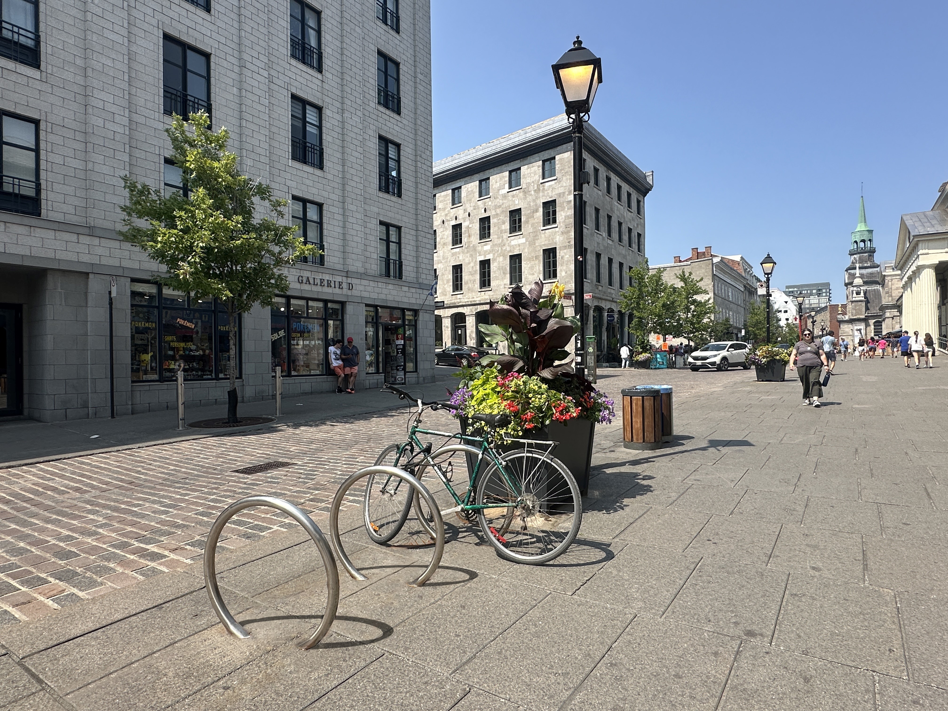 Arceau vélo rond inox