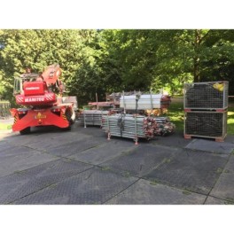 Temporary road plate  2.4 m 80 T