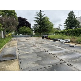 Plaque de roulage temporaire 2,4m - 80 t