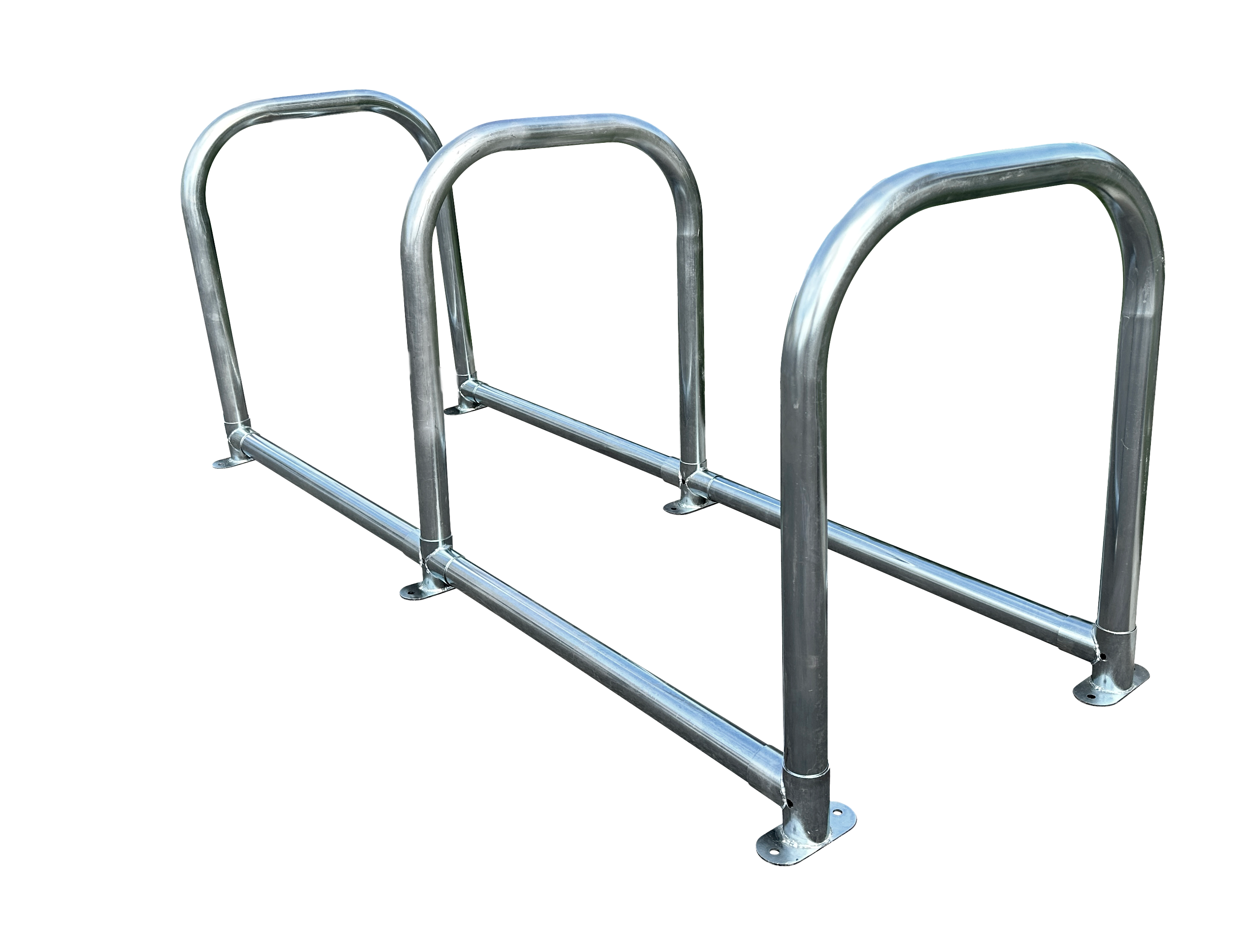 Modular bicycle rack