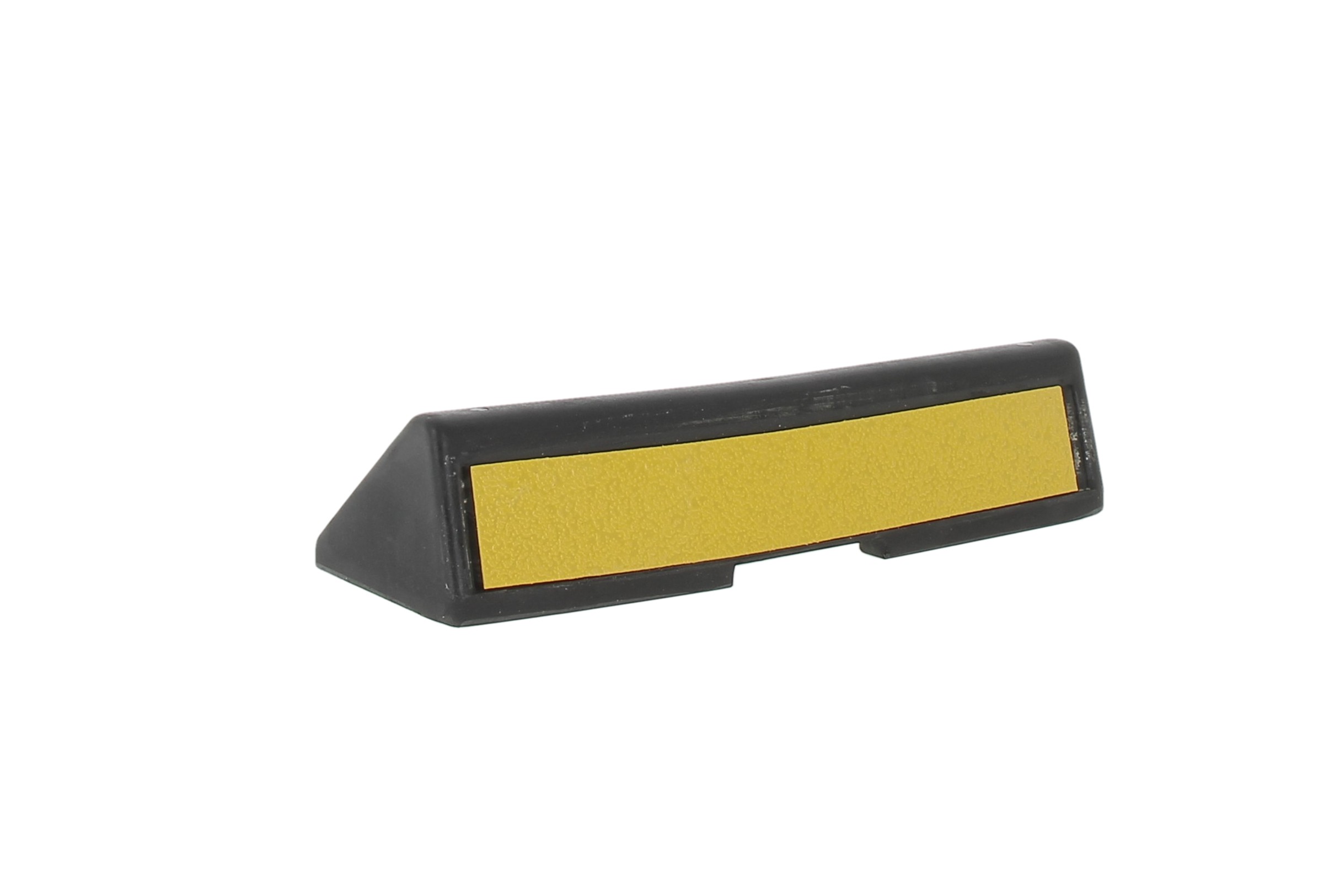 Butée de roues noir/jaune