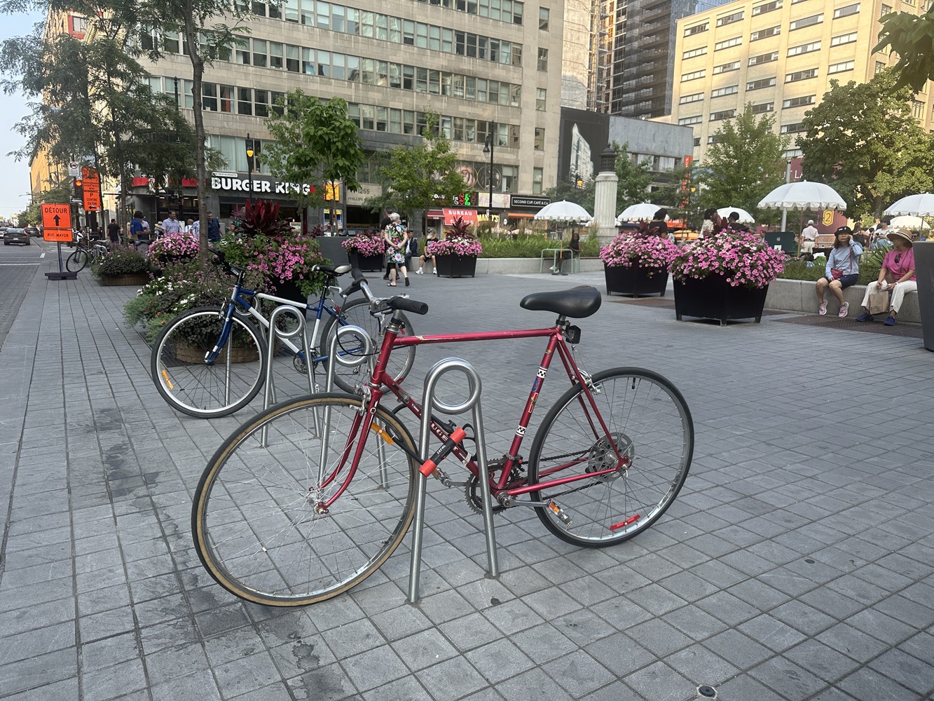 Arceau vélo velopins