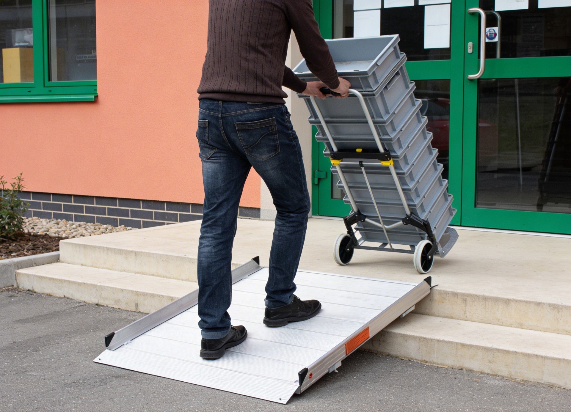 Wheelchair access ramp