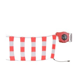 Reel with signaling tape