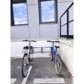 Wall-mounted 3 bikes rack