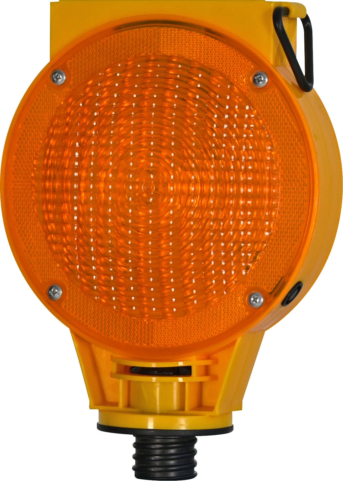 Lampe de chantier clignotante solaire à led à emboiter