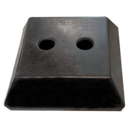 Base pour barrière de sécurité polypropylène