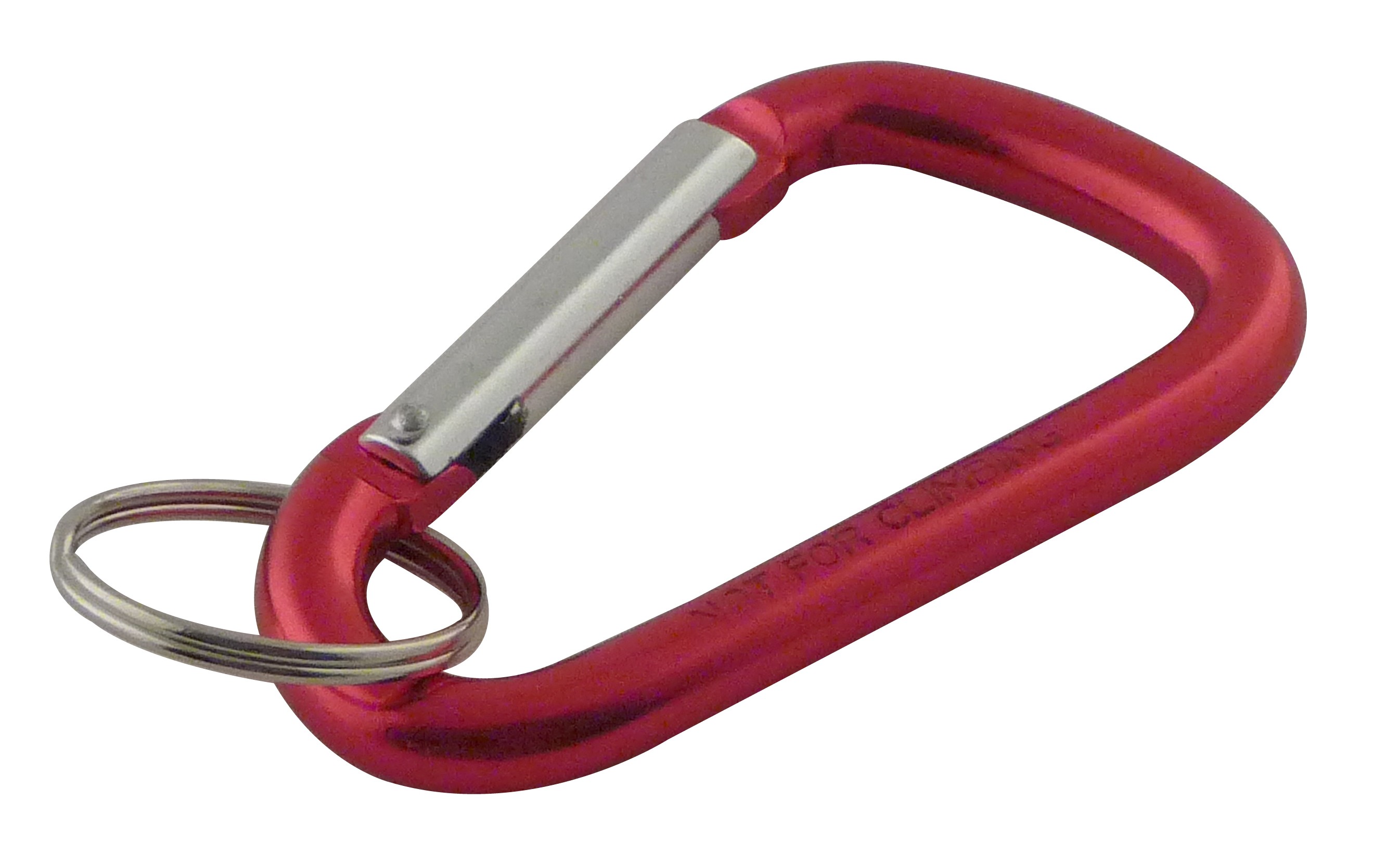Mousqueton porte-clés aluminium
