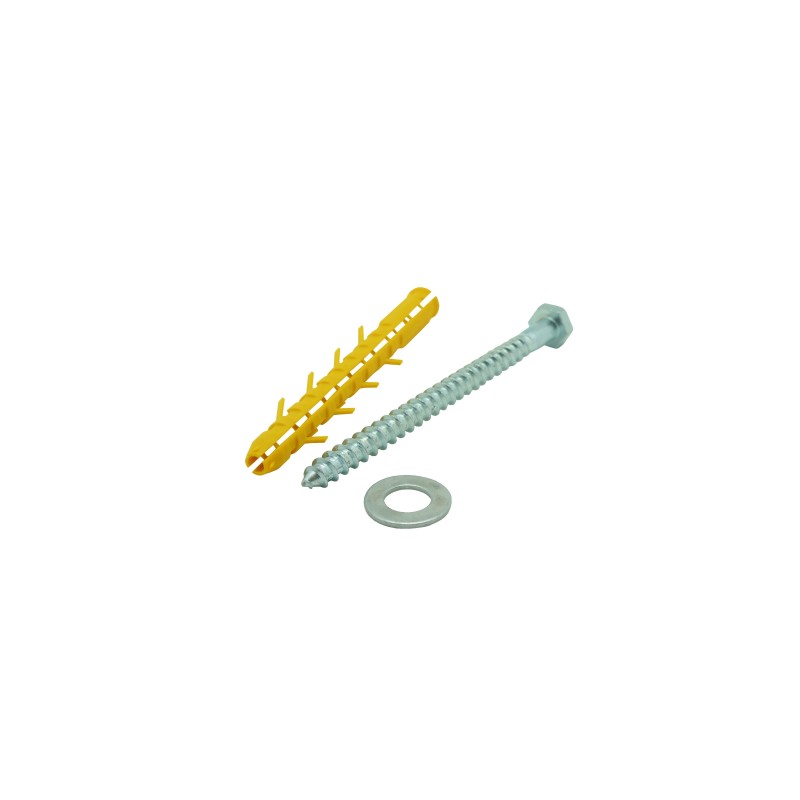 Universal Fastening: Plug, Coach Screw, Washer