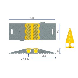 Foldable Cable Pass