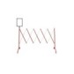 Barrière extensible acier 2,30 m