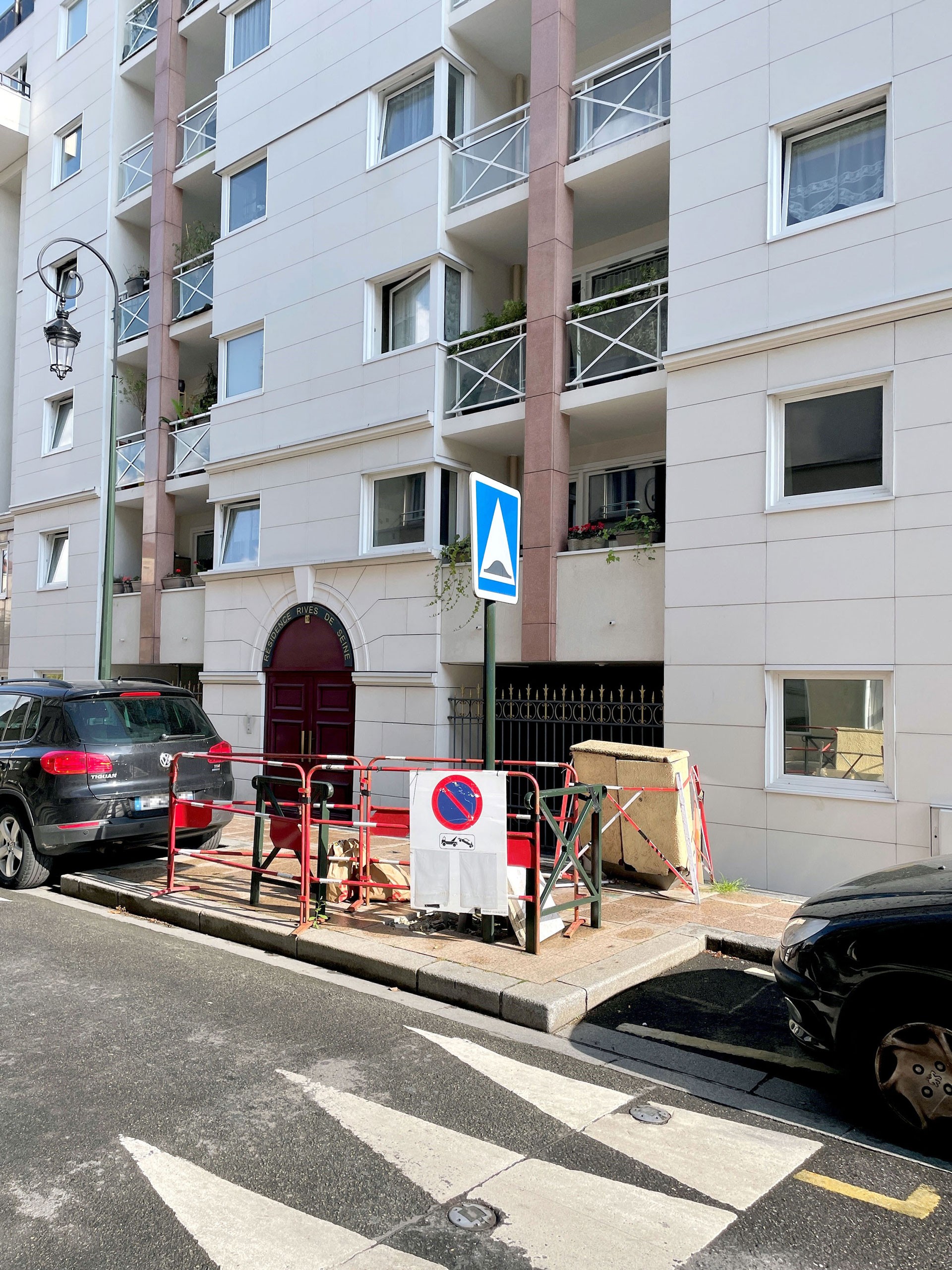 Barrière de chantier acier 1,50 m