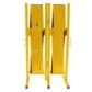 Extendable steel safety barrier
