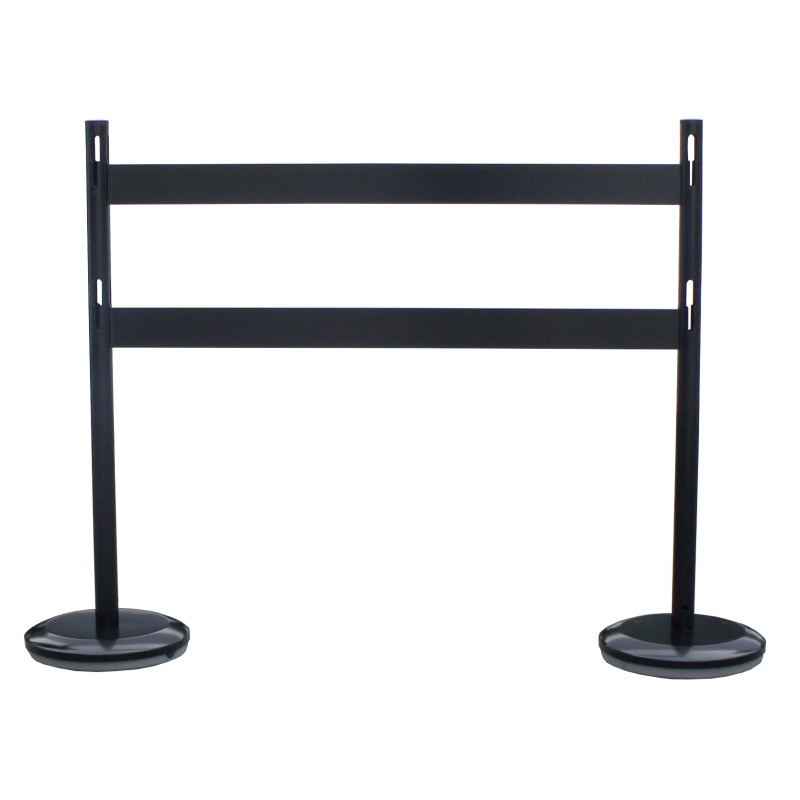 Steel marking post kit with barrier