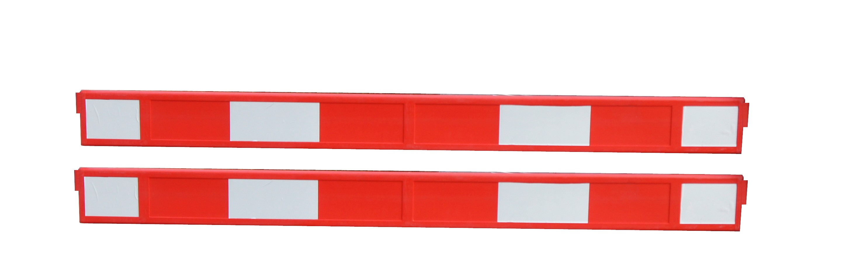 Barrière pour poteau de balisage acier - lot de 2