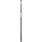 Steel bollard for embedding