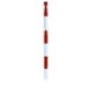 Steel bollard for embedding