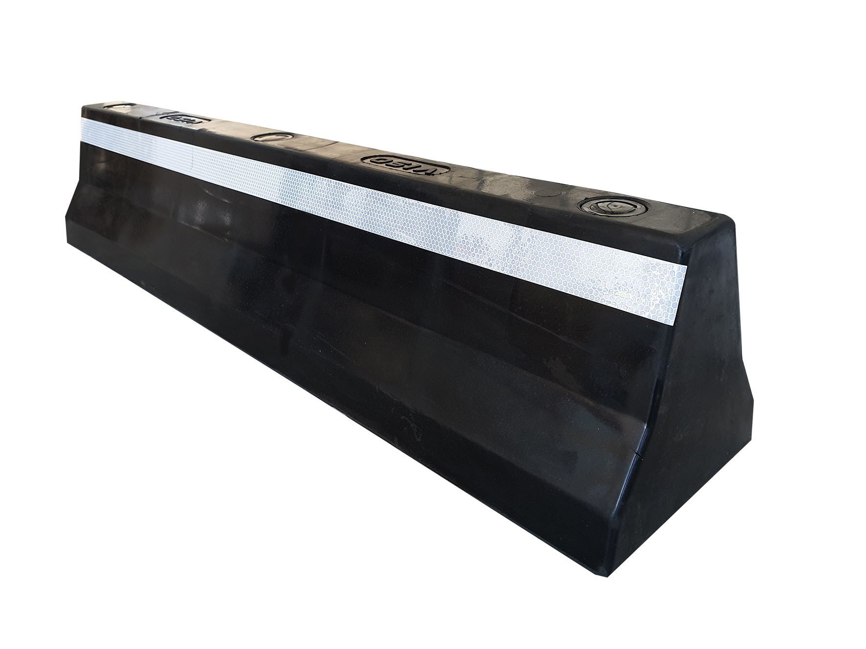 Heavy-duty rubber protection bar