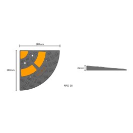 Angle pour rampe d'accès