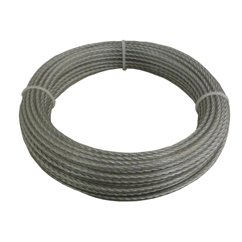 Câble acier gainé PVC