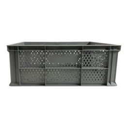 Perforated Euronorm crate