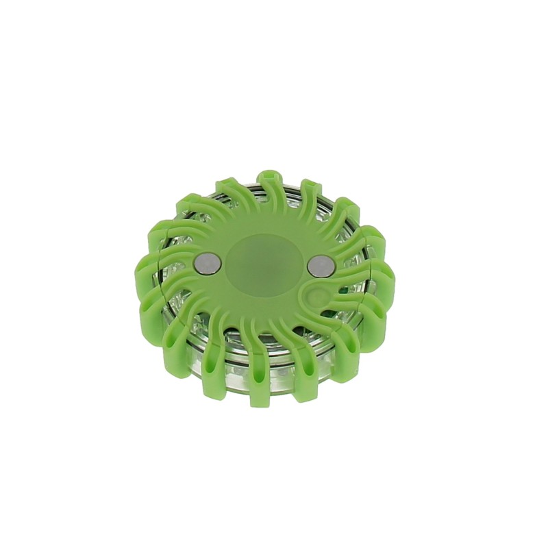 9-position LED flashing construction lamp