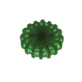 9-position LED flashing construction lamp