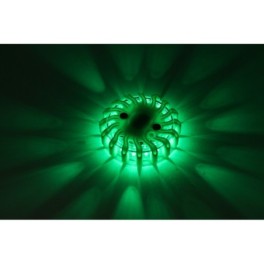 9-position LED flashing construction lamp
