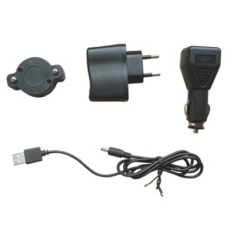 Mallette de 6 lampes de chantier clignotantes à led 9 positions