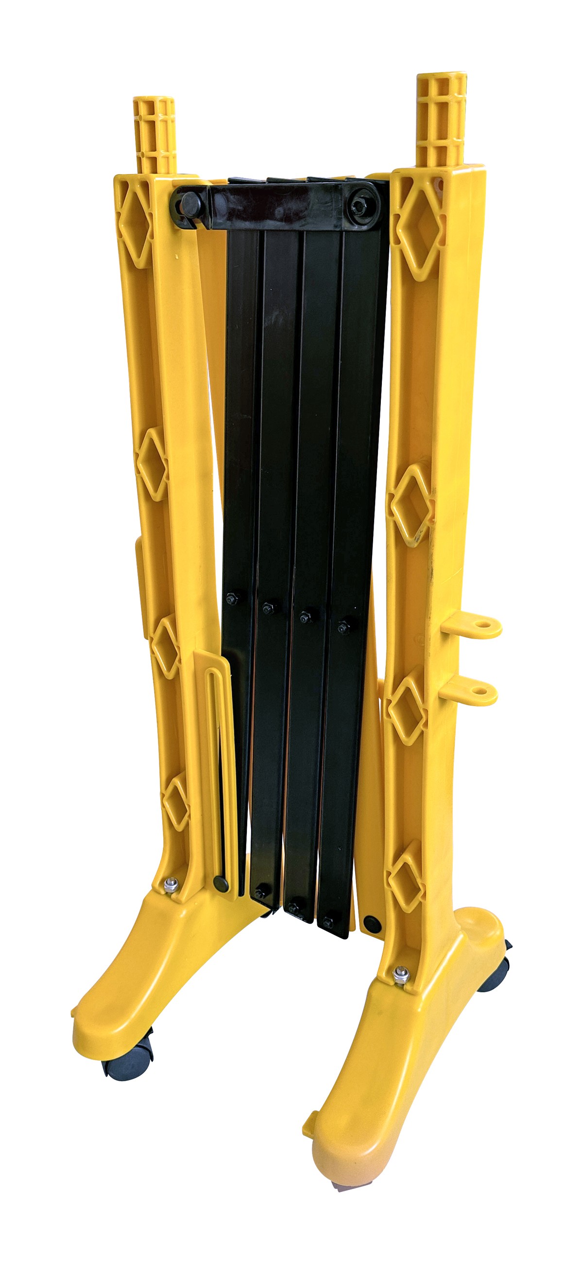 Barrière extensible plastique avec roulettes 2 m