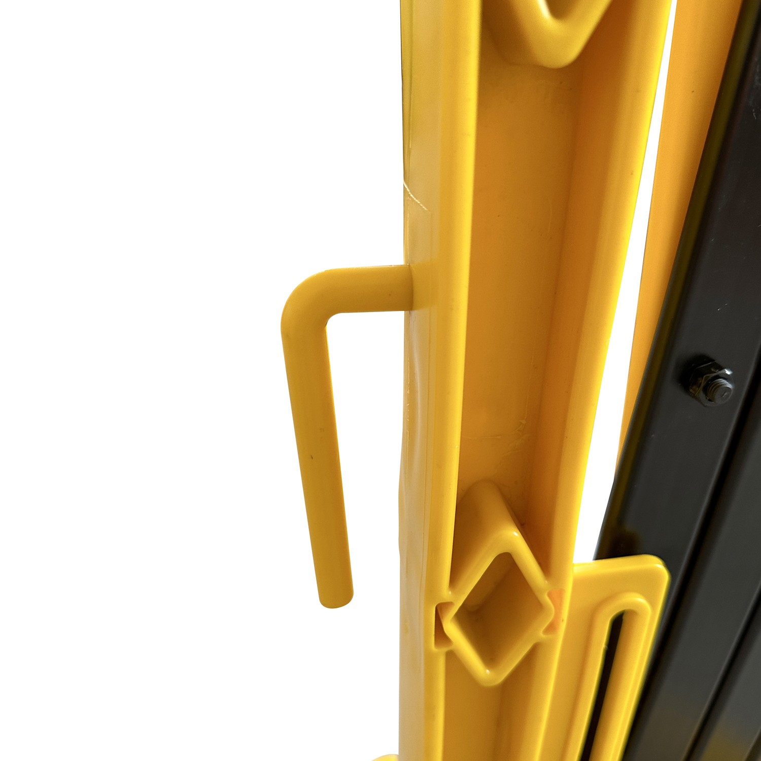 Barrière extensible plastique avec roulettes 2 m
