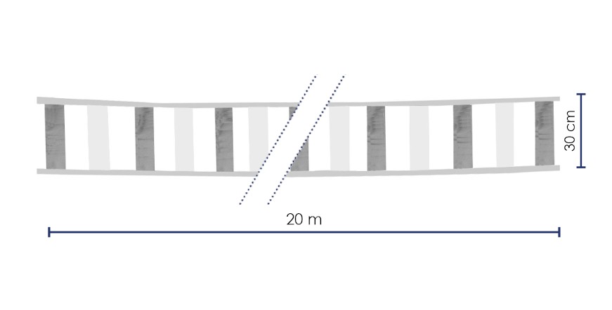 Fabric signaling band