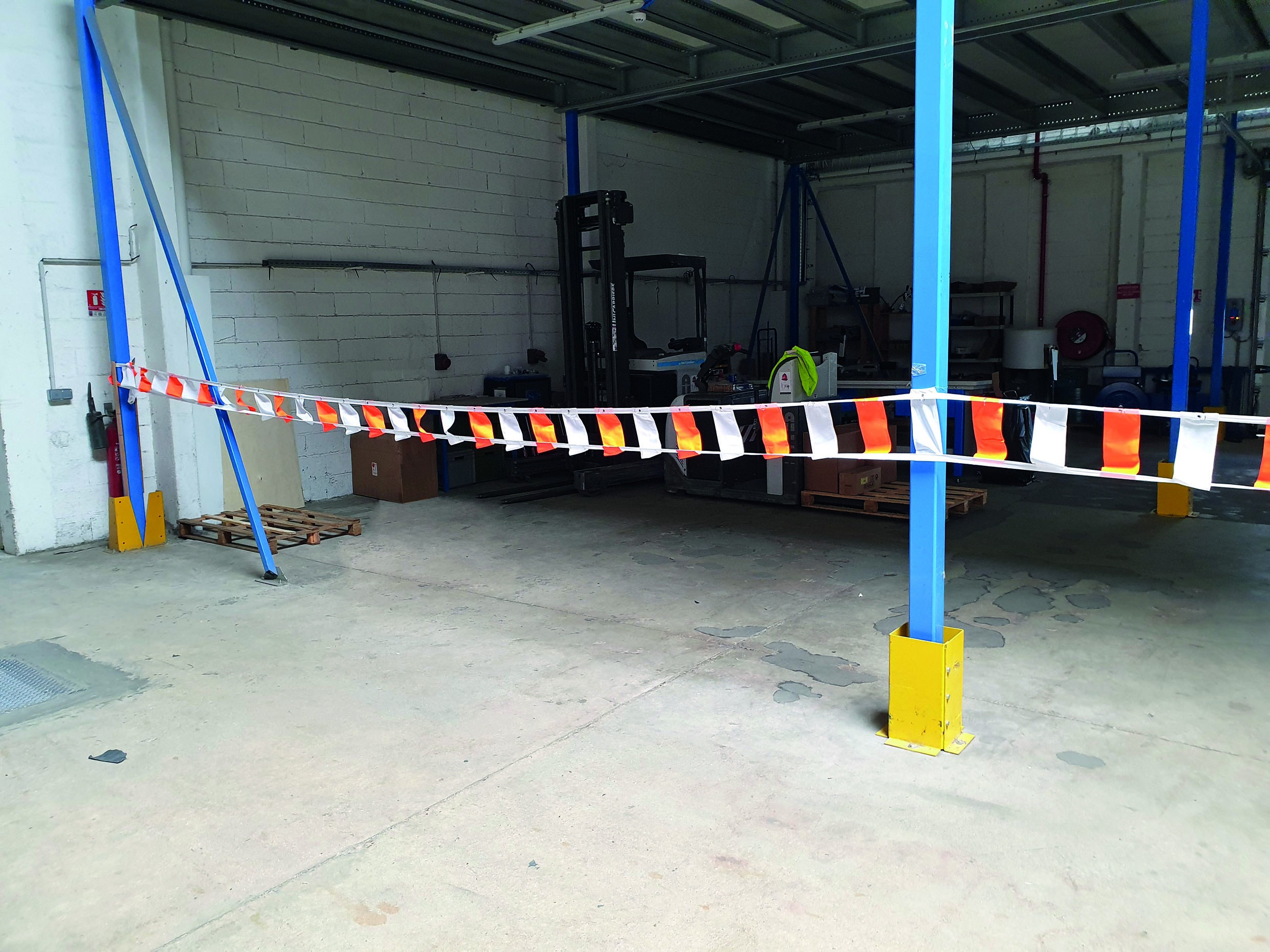 Bandeau de signalisation en tissu