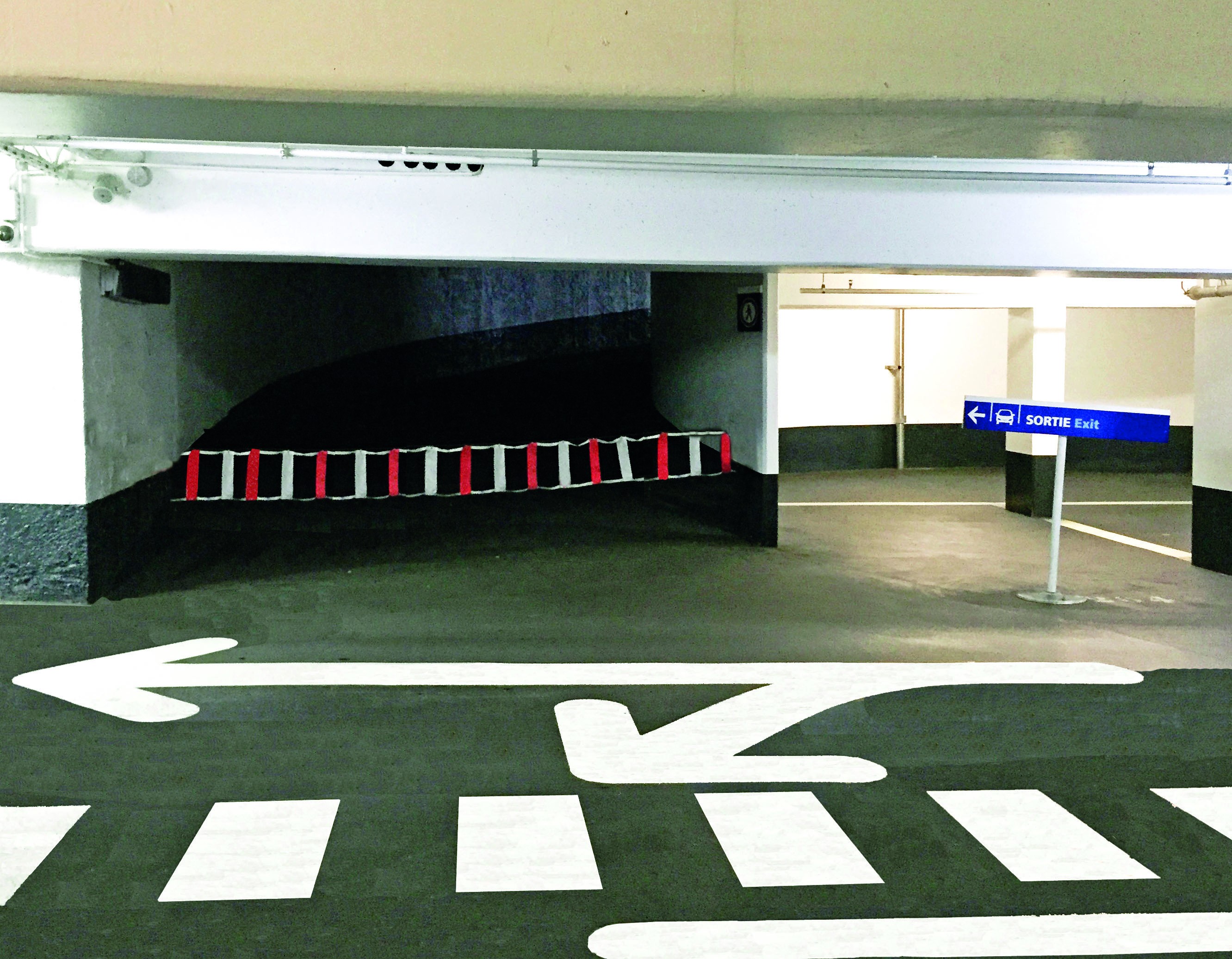 Bandeau de signalisation en tissu