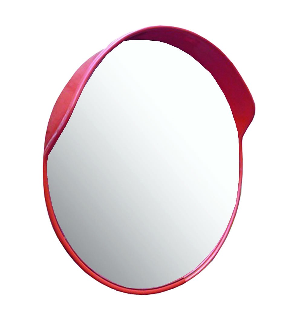 Miroir convexe avec visière