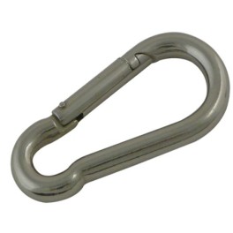 Mousqueton pompier inox