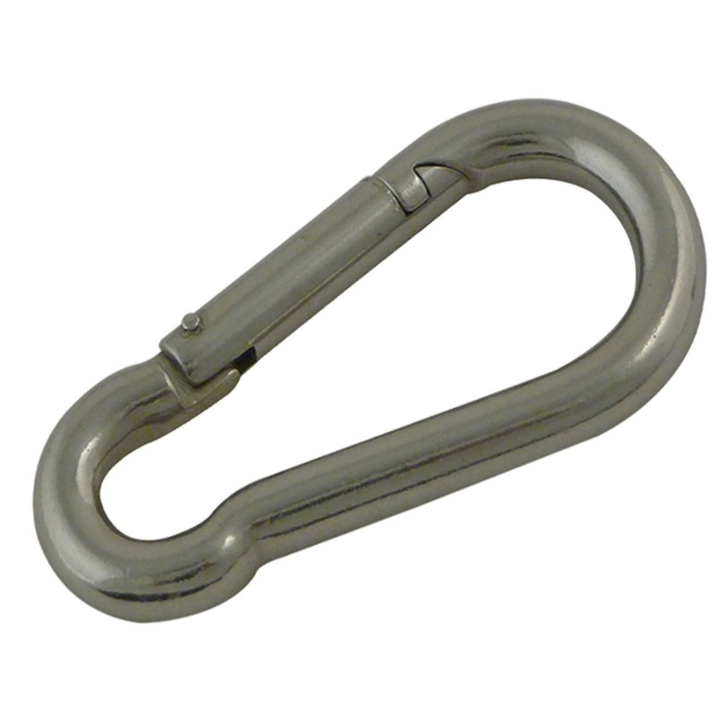 Mousqueton pompier inox