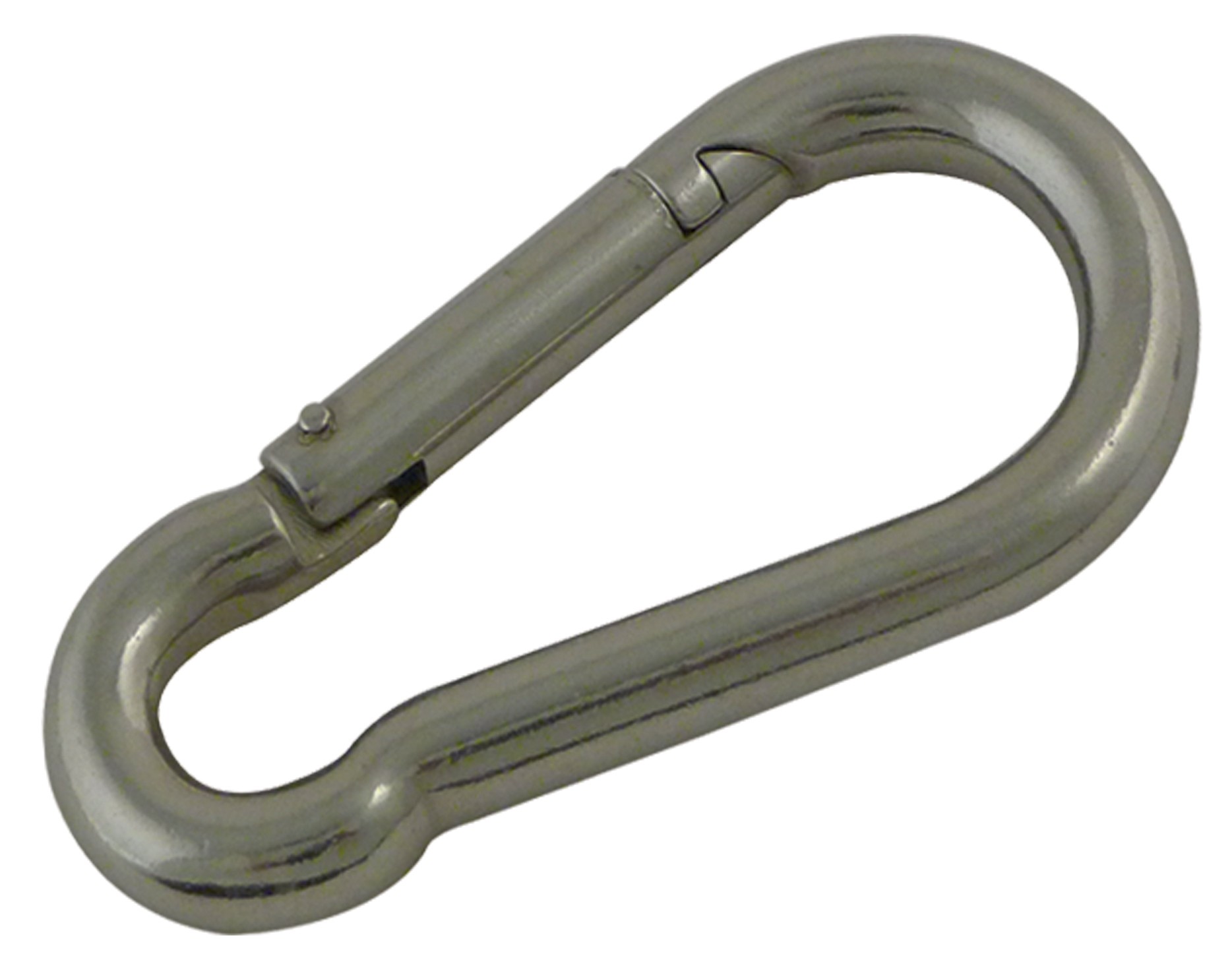 Mousqueton pompier acier