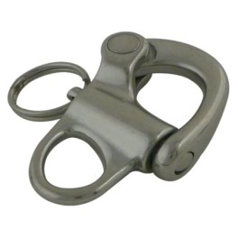 Stainless steel snap hook for halyard
