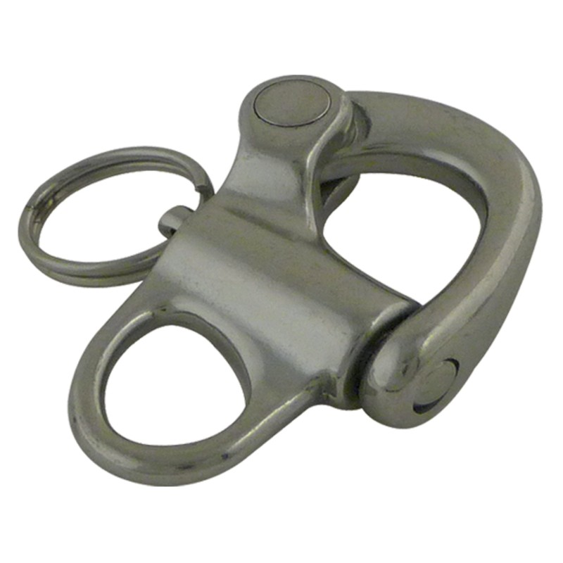 Stainless steel snap hook for halyard