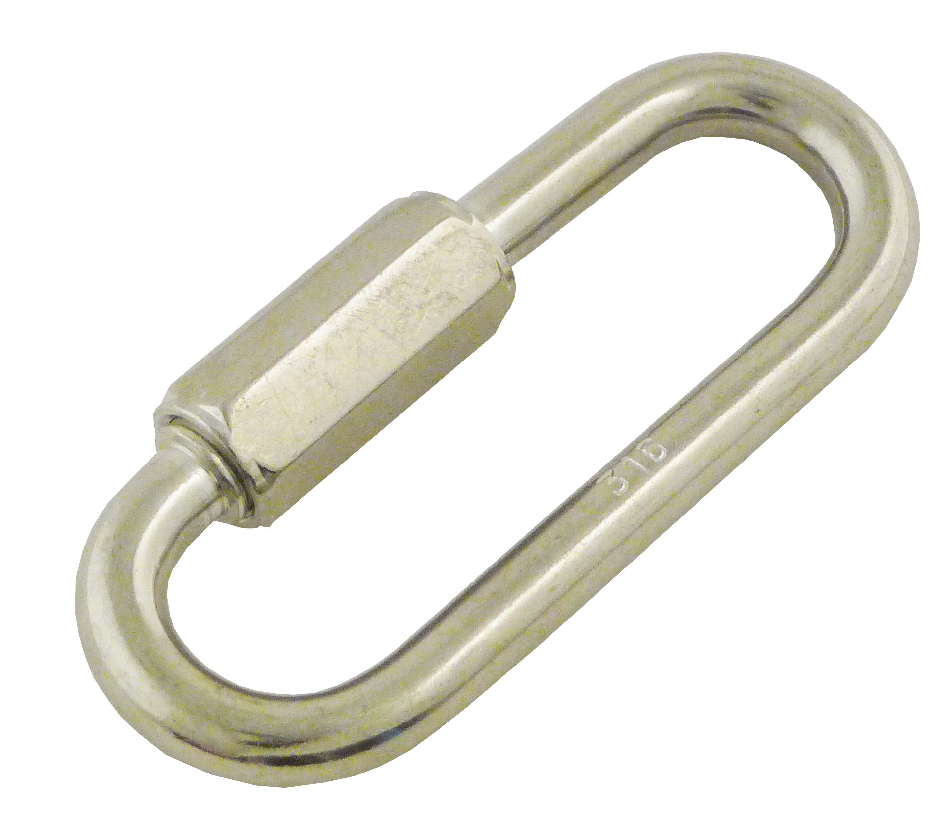 Maillon à visser grande ouverture en inox