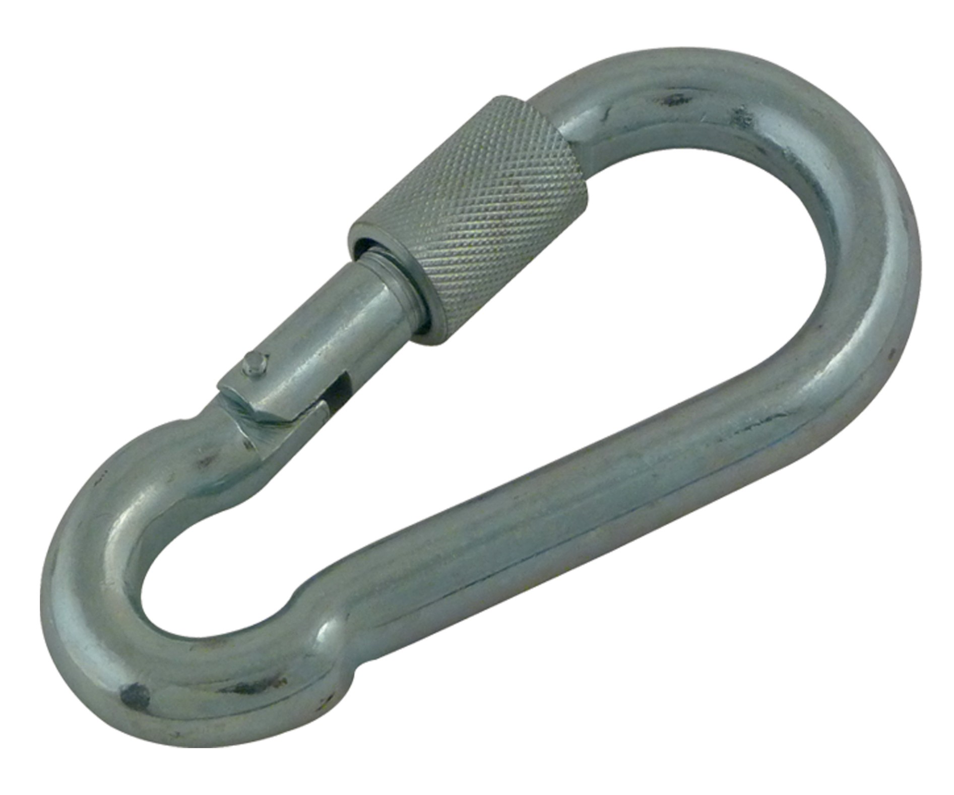Steel snap hook with screw