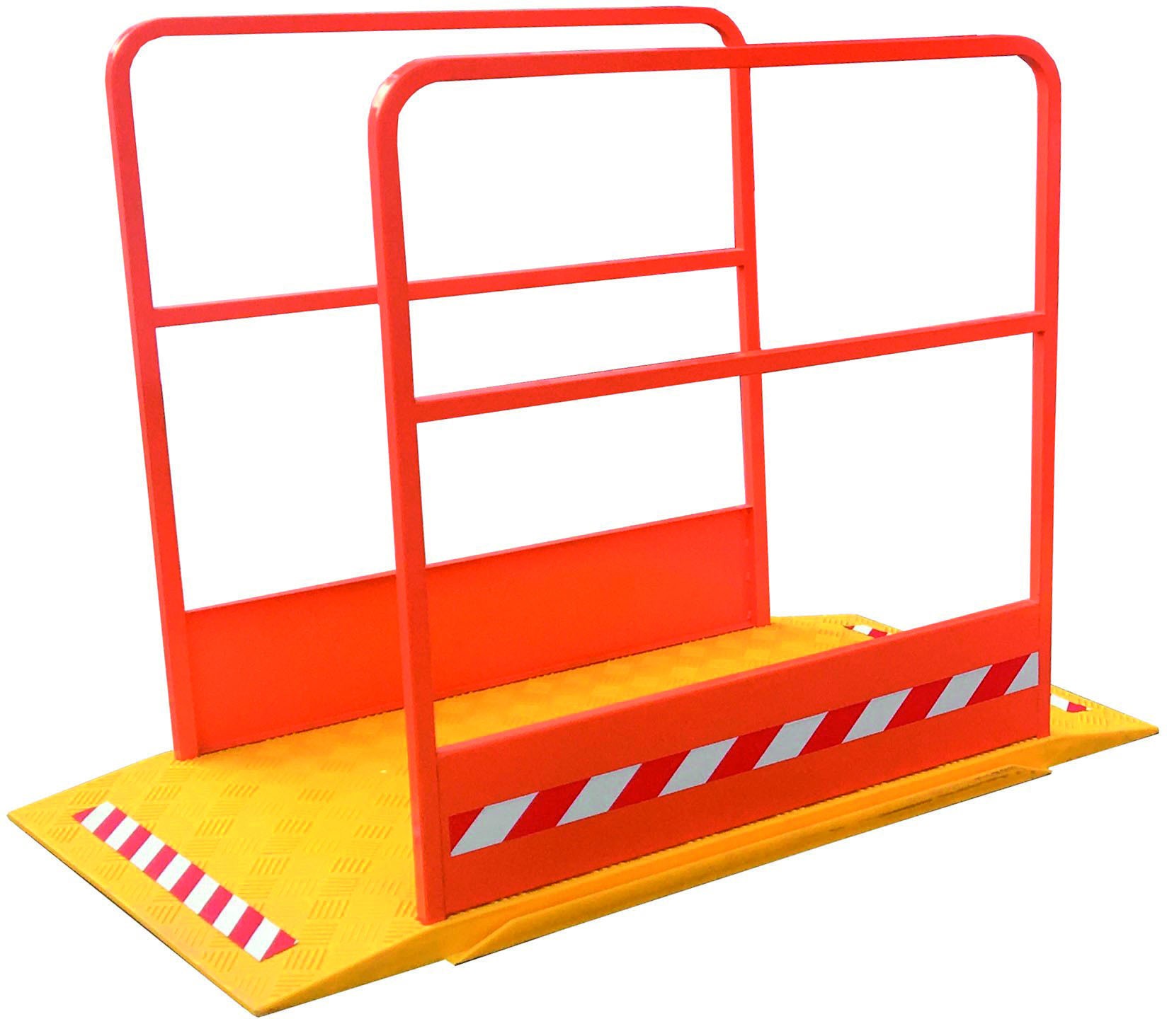 Construction site walkway