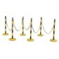 Poteau chaine acier kit 15 m