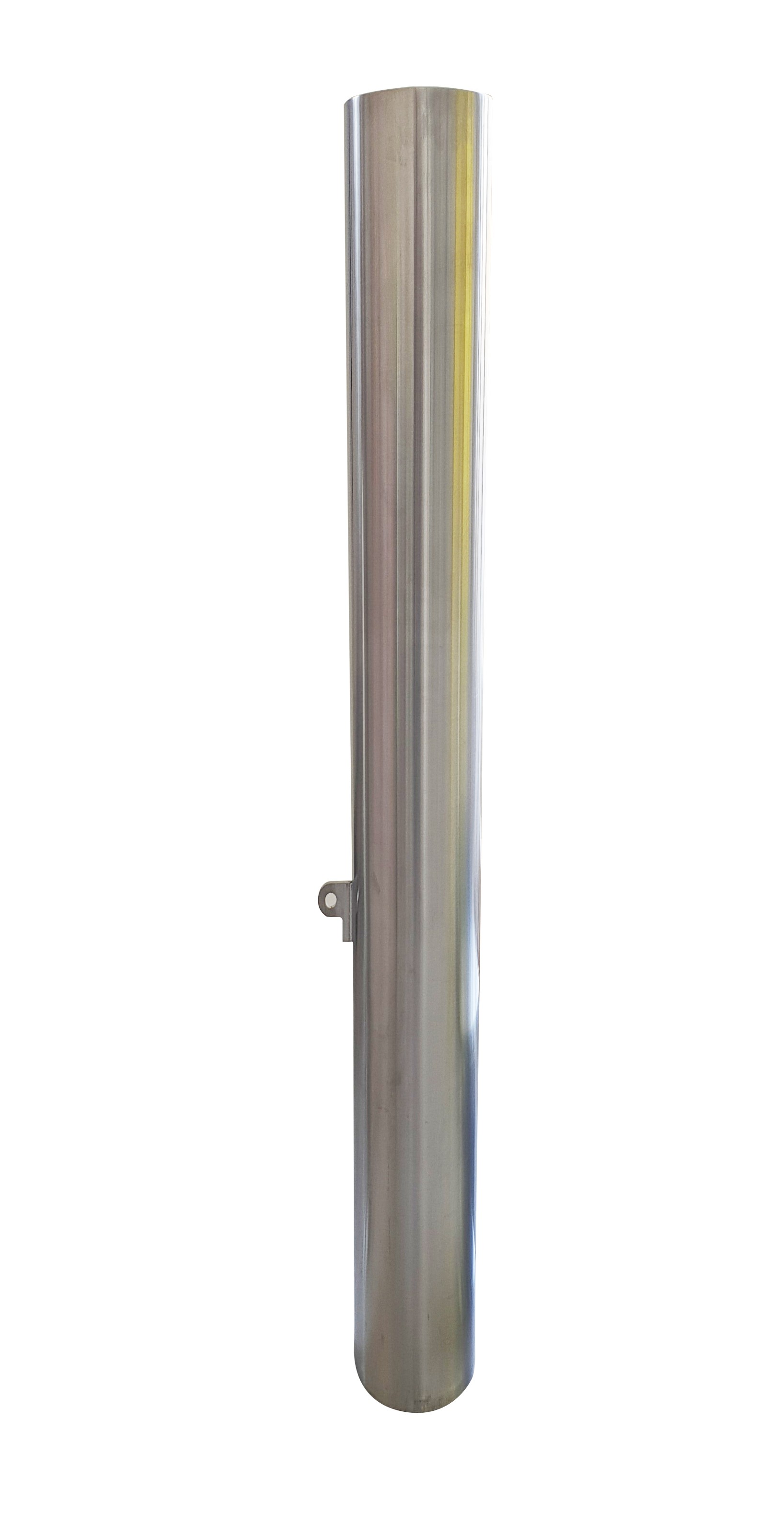 Stainless steel protective post